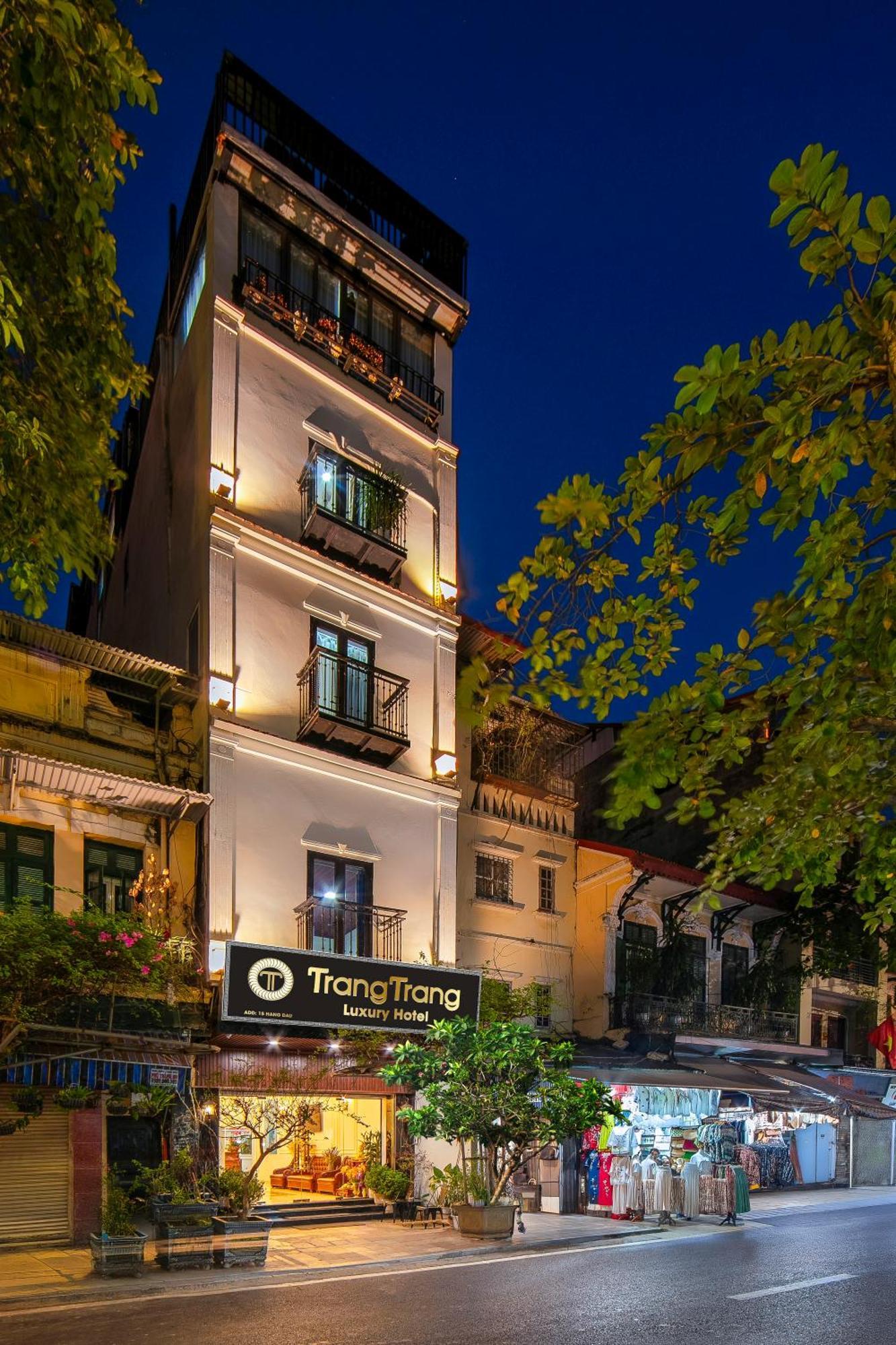 Trangtrang Luxury Hotel Ханой Экстерьер фото